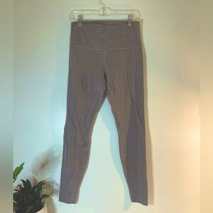 Gray/Purple Lululemon Leggings - Full Length Size 10